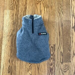 Berkshire Pet Polartec Dog Jacket Sherpa Fleece Lined Thick Size XS Hook & Loop